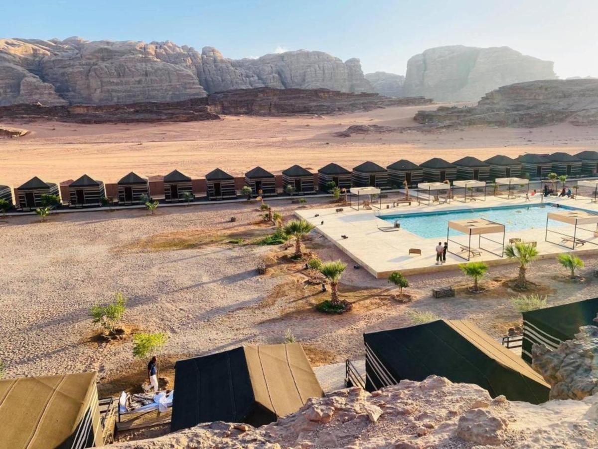 ワディ ・ラム Al Sultana Luxury Campヴィラ エクステリア 写真