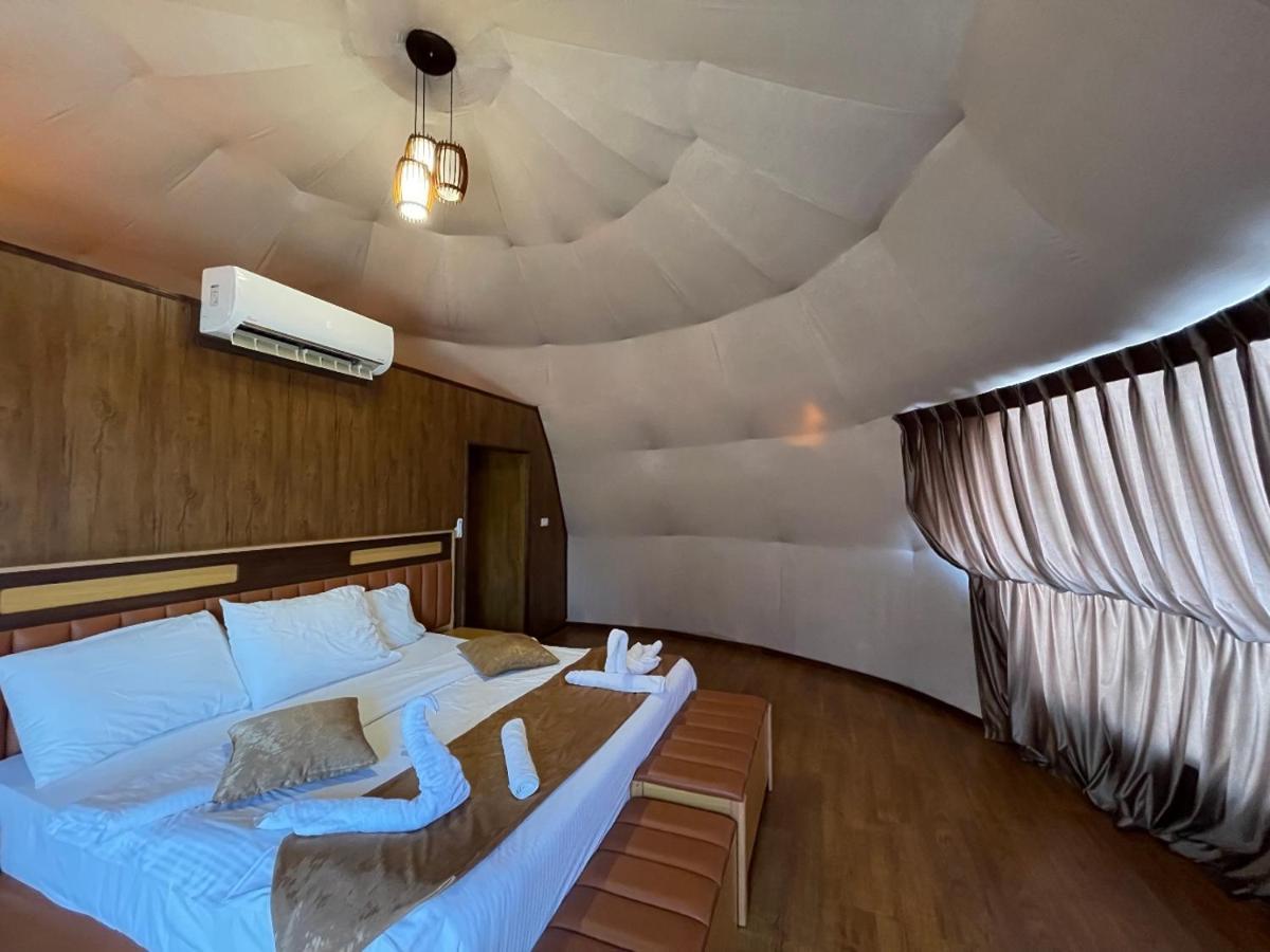 ワディ ・ラム Al Sultana Luxury Campヴィラ エクステリア 写真