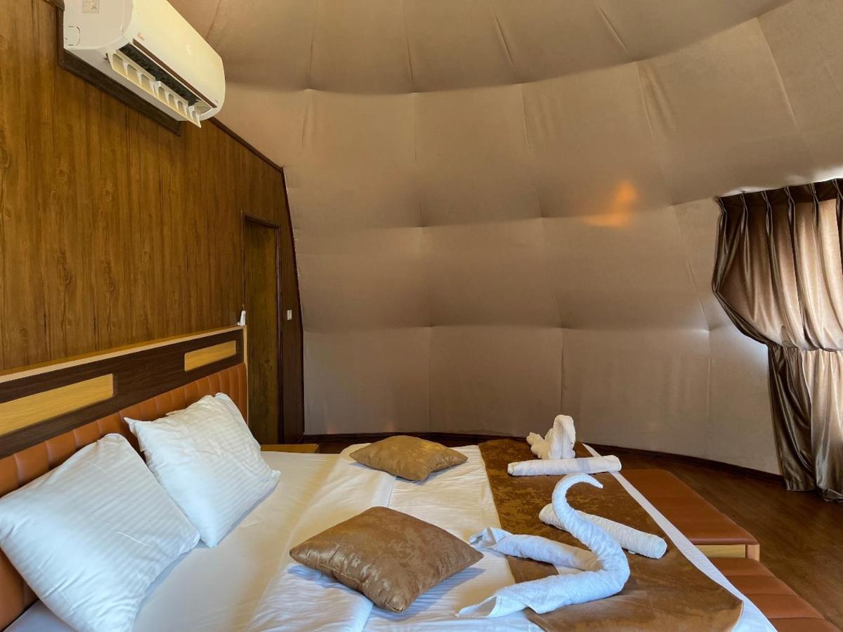 ワディ ・ラム Al Sultana Luxury Campヴィラ エクステリア 写真