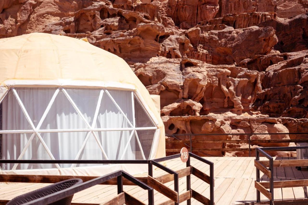 ワディ ・ラム Al Sultana Luxury Campヴィラ エクステリア 写真